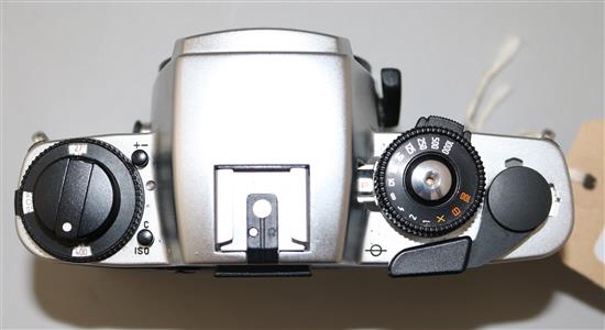 A Leica R4 camera & a Kodak camera